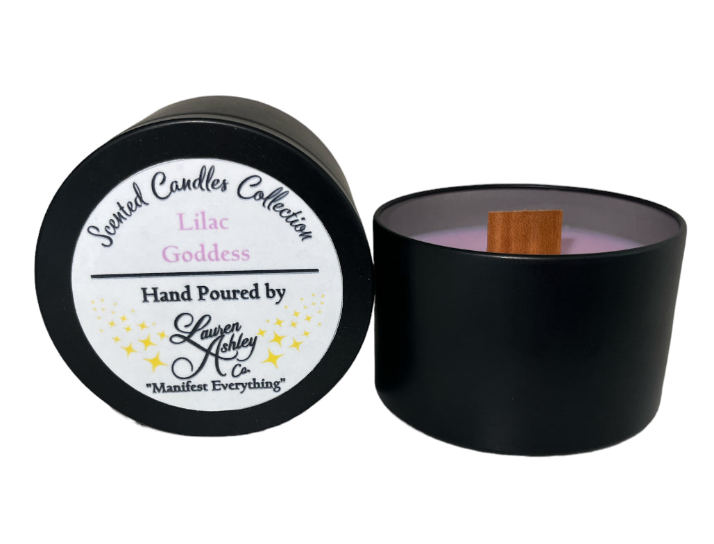 Lilac Goddess Candle