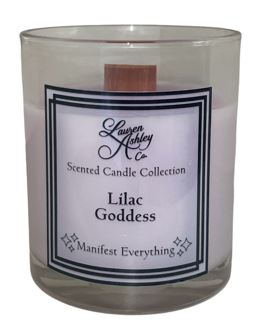 Lilac Goddess Candle