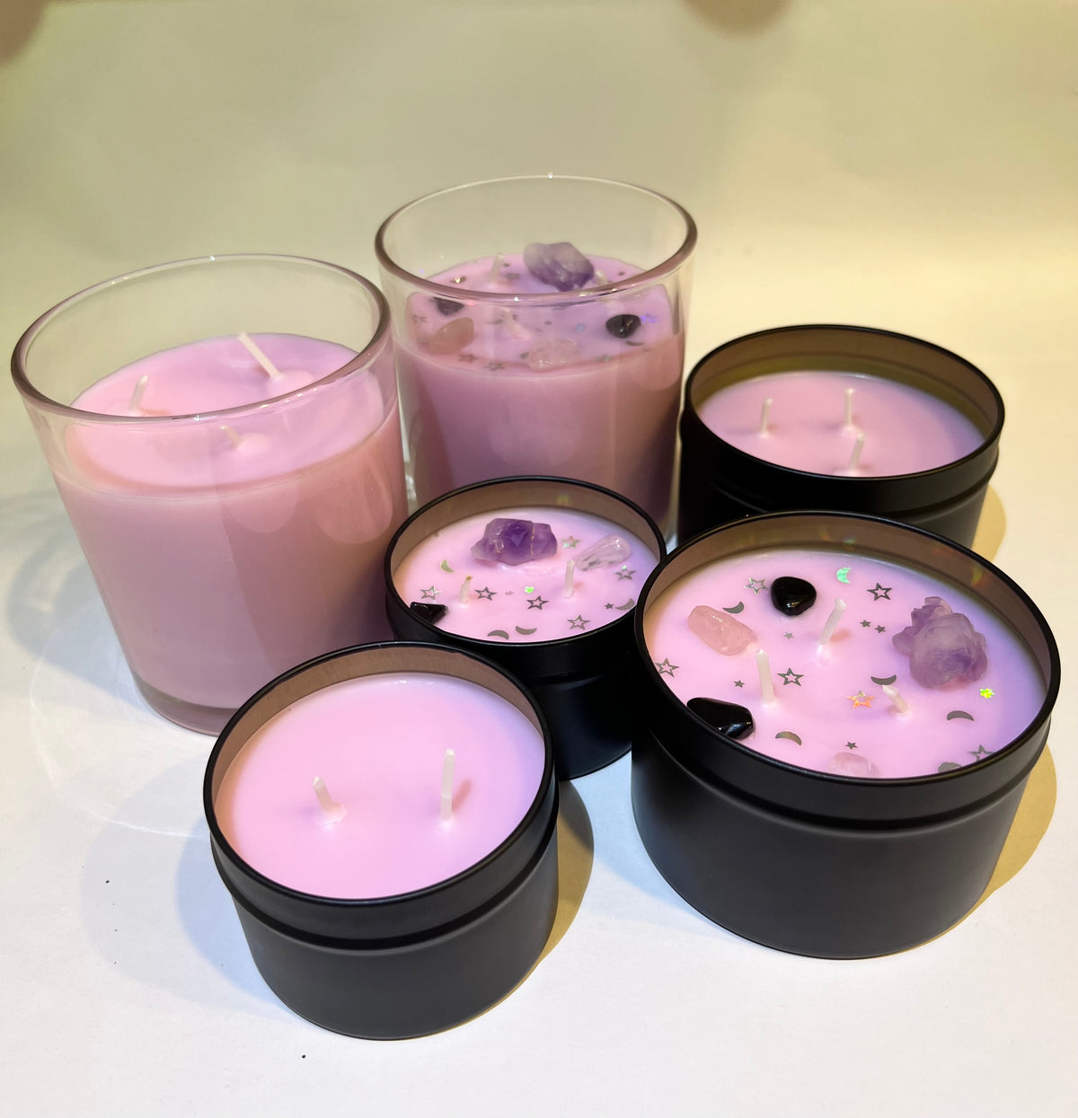 Lilac Goddess Candle